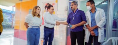 Presidente Iracema Vale incentiva doação de leite materno em visita à Maternidade de Alta Complexidade do Maranhão
