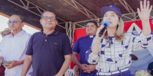 Iracema Vale prestigia evento católico no município de Brejo