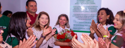 Presidente Iracema Vale ressalta importância da liderança feminina na Fetaema durante recondução de Angela Silva