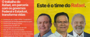 Rafael promove fake news sobre BR-226 e apoio de Lula