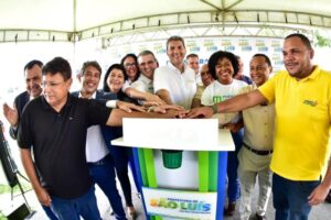 Braide inicia obras do Trânsito Livre na rotatória do São Francisco e anuncia ciclovia