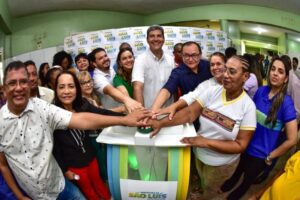 Braide inicia reforma e ampliação do Centro de Saúde Bairro de Fátima, comunidade que este mês completa 84 anos