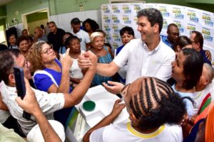 Braide inicia reforma e ampliação do Centro de Saúde Bairro de Fátima, comunidade que este mês completa 84 anos