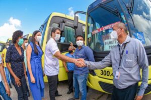 São Luís entrega 52 novos ônibus para o sistema de transporte urbano