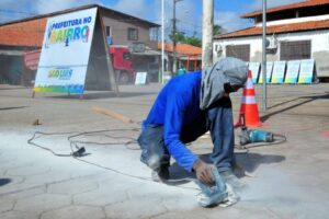 Prefeitura no bairro chega na Vila Luizão