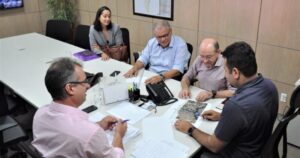 Com Clayton Noleto, Eudes Sampaio define ações para infraestrutura de Ribamar