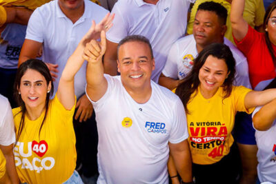 Nova pesquisa em Paço do Lumiar mostra Fred Campos com ampla vantagem de 61% contra 7% de Felipe Gonçalo