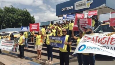 Servidores do Detran do Maranhão realizam paralisação de advertência nesta segunda-feira (27)