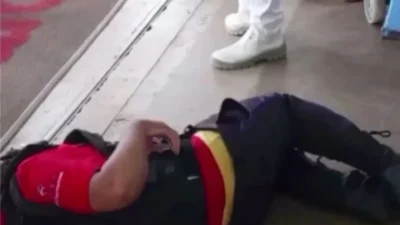 Segurança é baleado após criminosos tentaram roubar arma dentro de supermercado