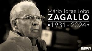 Morre aos 92 anos, a lenda do futebol mundial, Zagallo