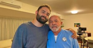 Mulher do filho de lula foi afastada do trabalho após ser agredida por ele