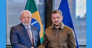 Presidente da Ucrânia critica Lula por aliança com a Rússia