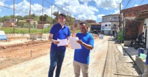 Fernando Braide e João Filho vistoriam obras na Itaqui Bacanga