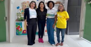 Karla Sarney celebra entrega de nova escola em São Luís