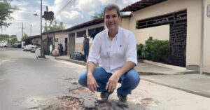 Braide anuncia pavimentação asfáltica em período vedado