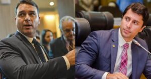 Flávio Bolsonaro critica aliança do PL com PT em São Luís