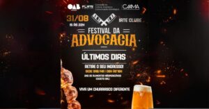 Últimos ingressos disponíveis para o Festival da Advocacia