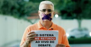 Candidato do Novo é expulso de debate após primeiro bloco