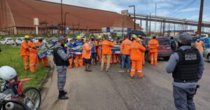 Trabalhadores do Porto do Itaqui paralisaram as atividades