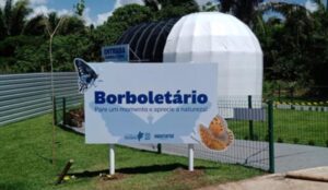 Borboletário é inaugurado, neste sábado, no Parque do Rangedor