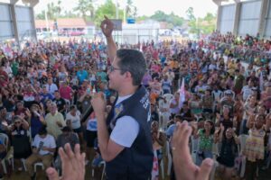 Prefeito de Humberto de Campos fortalece campanha de Carlos Lula para a Alema