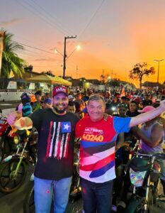Últimos dias: Vice-prefeito de Palmerândia reforça time Lula, Brandão e Dino
