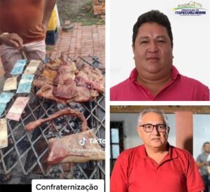 Funcionários de prefeitura do Maranhão realizam “churrasco de dinheiro”