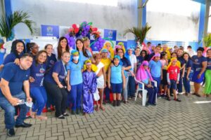 Projeto Cuidar + entrega ovos de Páscoa para estudantes da APAE