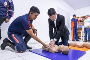 Fernando Braide visita instalações do Samu em SLZ
