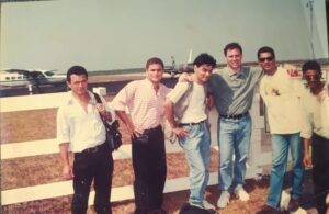 A história de uma foto: um voo presidencial…