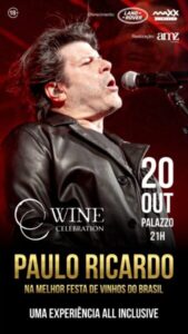 Rock nacional no palco da “Wine Celebration 2023”
