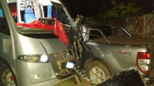 VOLTA DO FERIADO! Um morto e dois feridos graves em colisão na BR-402