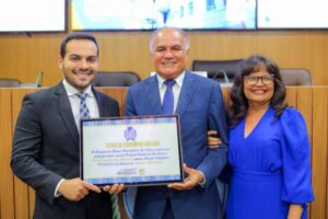 Pré-candidato a vereador, pastor Jânio Monteiro recebe título de Cidadão de São Luís