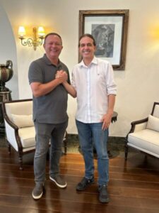 Encontro entre Brandão e Fábio Gentil joga um balde de água gelada em qualquer especulação política nas eleições municipais em Caxias…