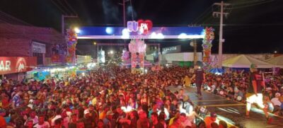 Alegria toma conta da noite em Presidente Dutra durante a grande festa de Lava Prato