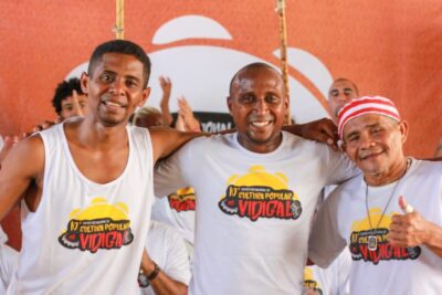 Mestre Índio Maranhão integra o time de mestres no maior evento de cultura negra realizado em favela no Rio de Janeiro
