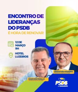 PSDB reúne lideranças em encontro estadual nesta terça-feira (12)
