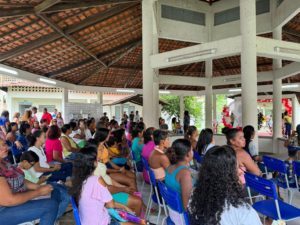 Evento Comunitário em Nazaré do Bruno Contou com a Presença do secretário de Infraestrutura Gentil Neto