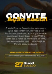 Ação Social Mobiliza Comunidades em Passo do Lumiar
