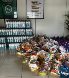 Corpo de Bombeiros coordena logística de envio de alimentos para o Rio Grande do Sul