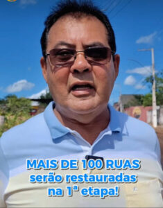 Raimundinho Audiolar dará início na segunda-feira (13) a pavimentação e recuperação asfáltica de mais de 100 ruas de Presidente Dutra