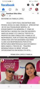 Santa Rita: sem rumo, Luiza Calvet apela e usa idoso para fazer politicagem; entenda o caso