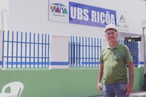 Carrinho inaugura mais uma das mais de 80 obras realizadas em Viana