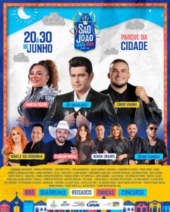 São João em Caxias terá atrações selecionadas a partir de amanhã (20), confira!!!!