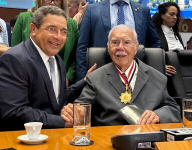 Deputado Jota Pinto prestigia solenidade em homenagem ao ex-presidente José Sarney