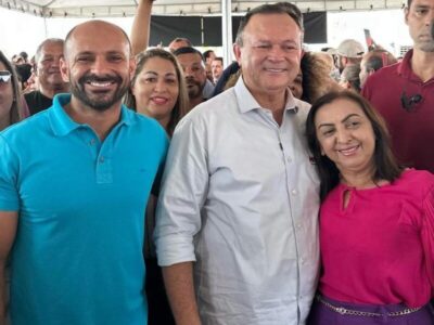 Prefeita Valmira Miranda anuncia Renato Santos como pré-candidato do grupo Brandão a prefeito de Colinas