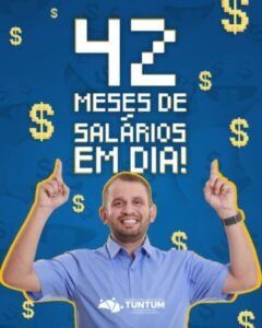 A velhaquisse do passado acabou! Os funcionários públicos de Tuntum na gestão Fernando Pessoa estão com 42 meses recebendo o salário em dia