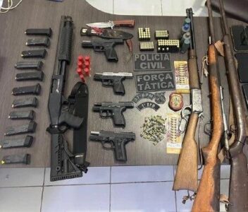 Polícia prende coronel e nove homens em operação contra milícia em Fernando Falcão