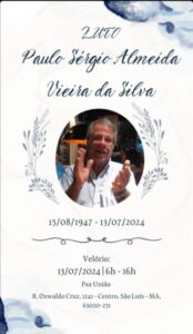 Morre um dos donos da TV Cidade Record em São Luís, empresário Paulo Sérgio Vieira da Silva