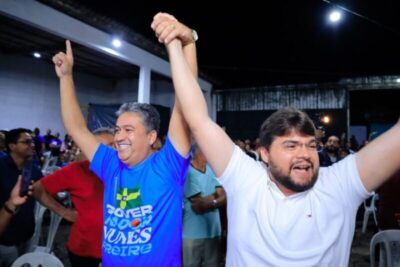 Em Governador Nunes Freire, pré-candidato a prefeito Fernando PL, anuncia pré-candidato a vice-prefeito Kayan, em encontro histórico